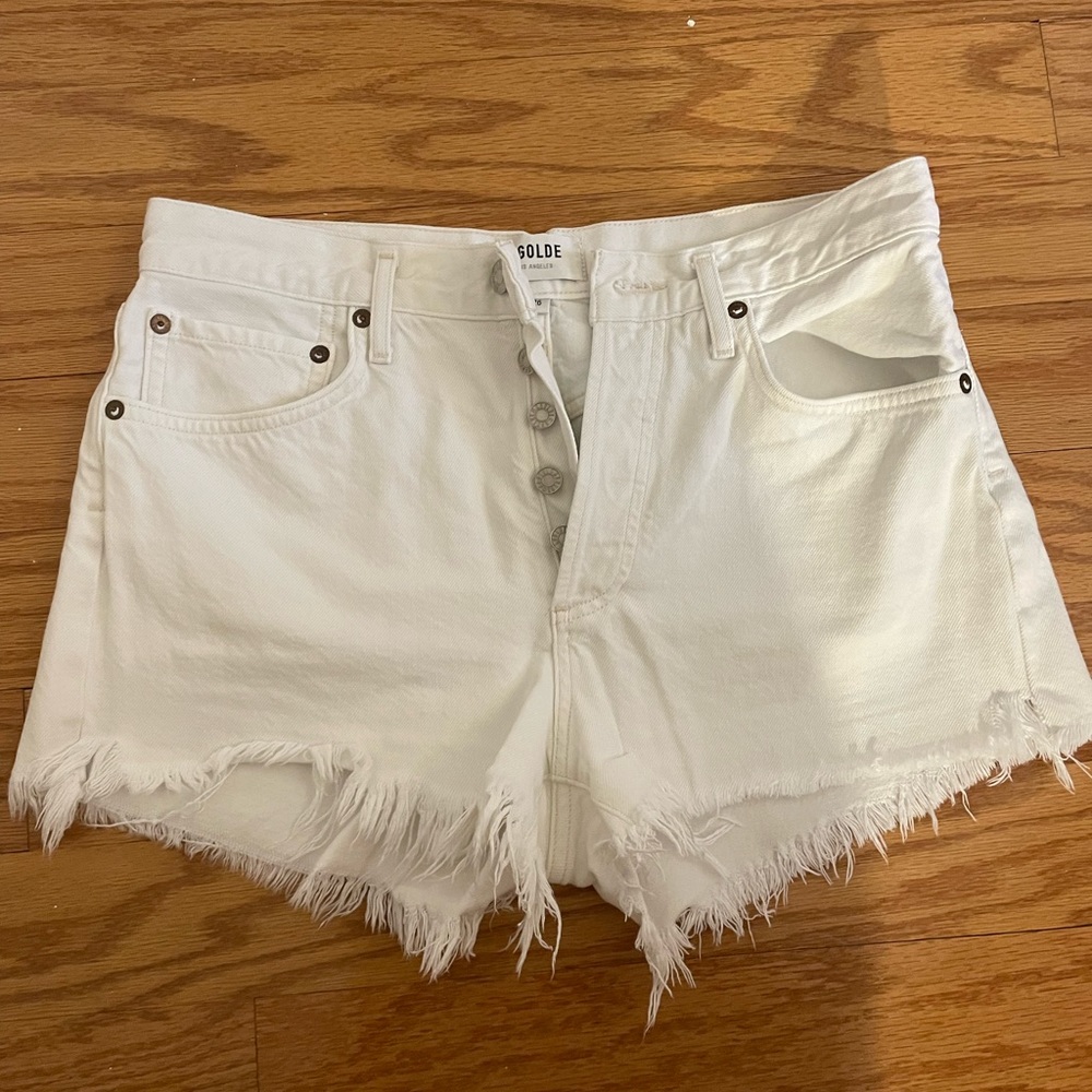 AGOLDE Parker Vintage Loose Fit Cutoff Shorts
